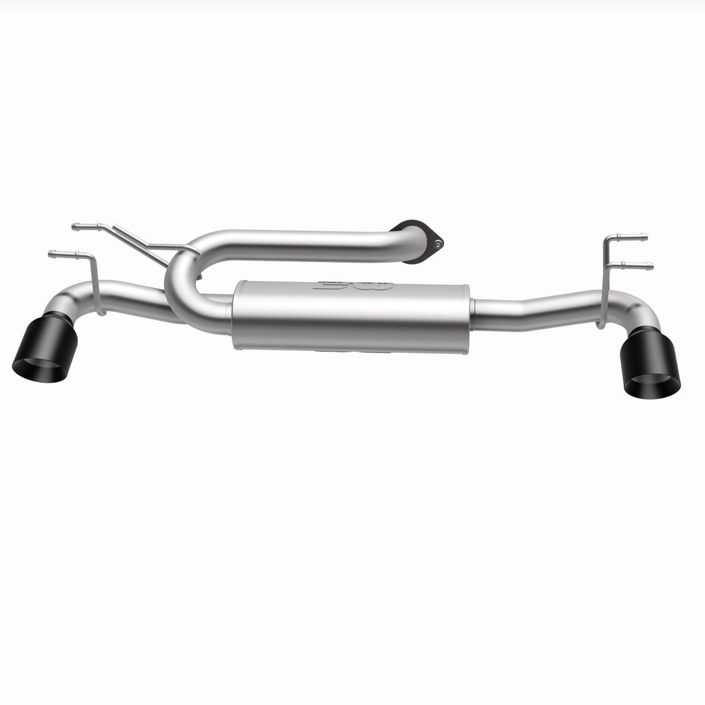 MagnaFlow Exhaust Products 19459 Street Series Black Chrome Axle Back System for Select Mazda 3