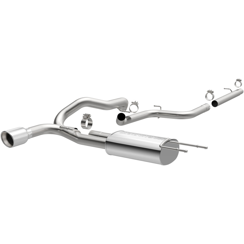 MagnaFlow Exhaust Products 15127 Street Series Polished Cat-Back System for Select Mazda 3