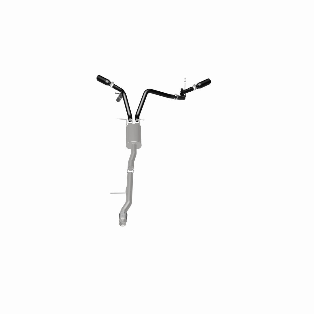 MagnaFlow Exhaust Products 15360 Street Series Black Coated Cat-Back System for Select Chevrolet Silverado 1500, Chevrolet Silverado LD, GMC Sierra 1500, GMC Sierra Limited