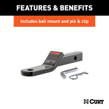 Load image into Gallery viewer, CURT 118163 Class 1 Hitch; 1-1/4in. Ball Mount; Select Mercedes-Benz 300CE; 300D; 300E; 400E - Truck Part Superstore