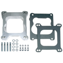 Load image into Gallery viewer, 34-In.-Holley-4Bbl-To-Quadrajet-Reversible-Carburetor-Adaptercast-Aluminum195964-Pontiac-Engine