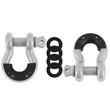 Load image into Gallery viewer, 34-Steel-D-Ring-Shackle-Set,-2-Pieces,-Gray