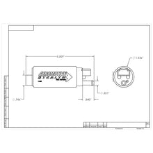 Load image into Gallery viewer, 340-Series-Stealth-In-Tank-E85-Fuel-Pump---Center-Inlet---Offset-(Gm-Applications)