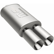 Load image into Gallery viewer, MagnaFlow Exhaust Products 14816 Straight-Through Performance Muffler; 2.25/3.5in. Center/Dual; 5x14x8 Body