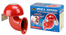Load image into Gallery viewer, Wolo Horns 340 BULL HORN- Electric Horn, Bright Red, Sounds like a Raging Bull.