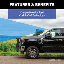 Load image into Gallery viewer, Luverne 341724-341725 Black Steel 2in. Grille Guard; Select Ford F250; F350; F450; F550 w/Co-Pilot360 - Truck Part Superstore