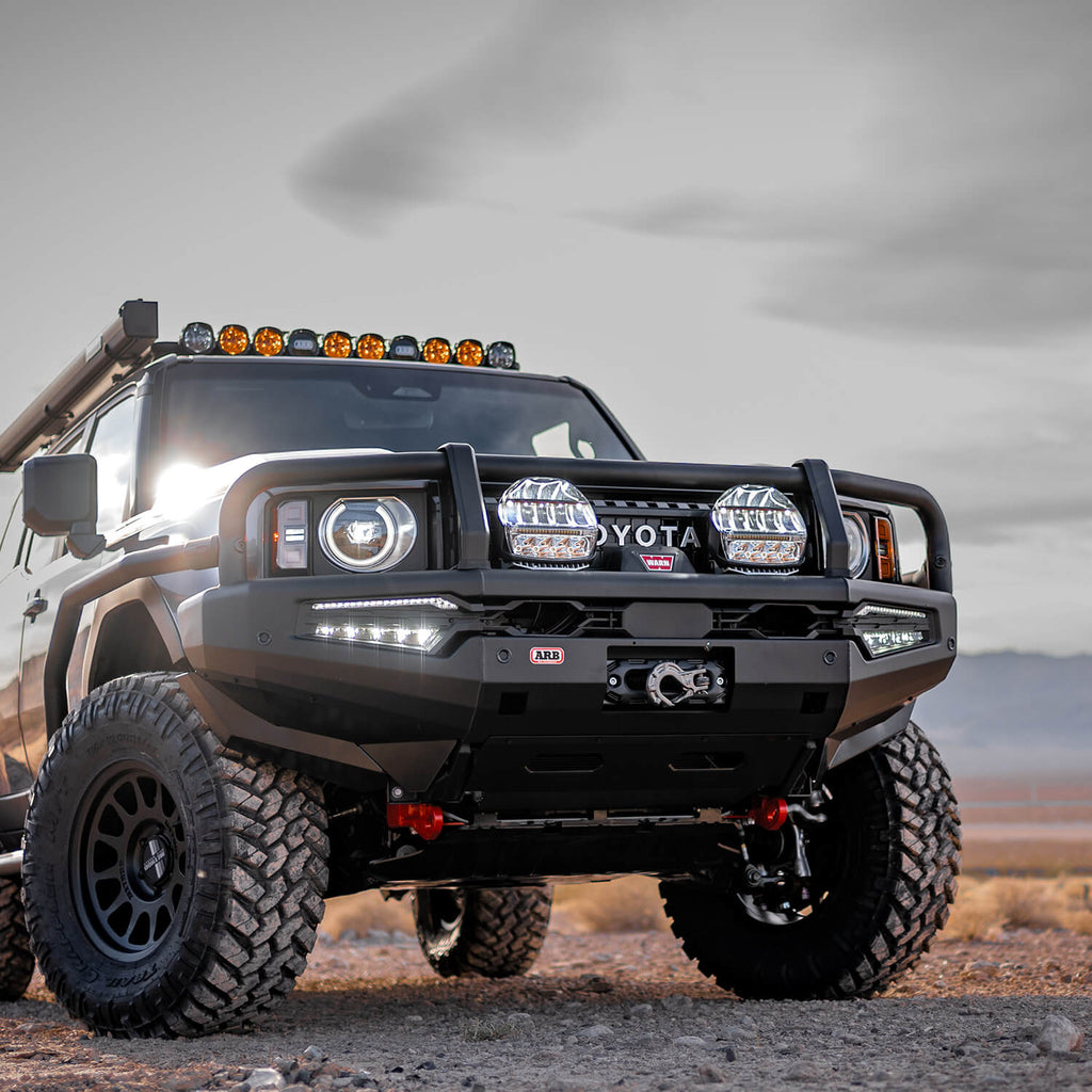 ARB 3421885B Summit MKII Winch Bumper for Select Toyota Land Cruiser