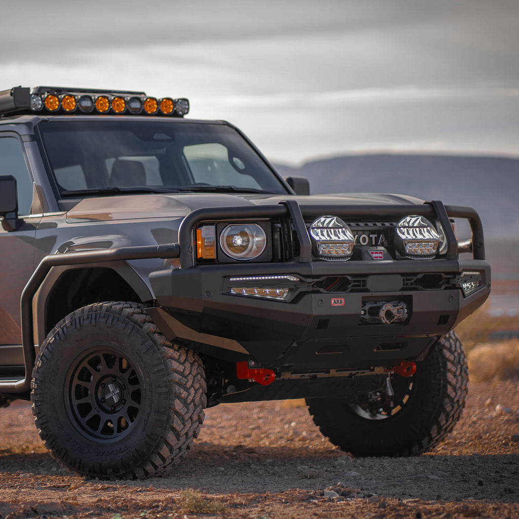 ARB 3421885B Summit MKII Winch Bumper for Select Toyota Land Cruiser