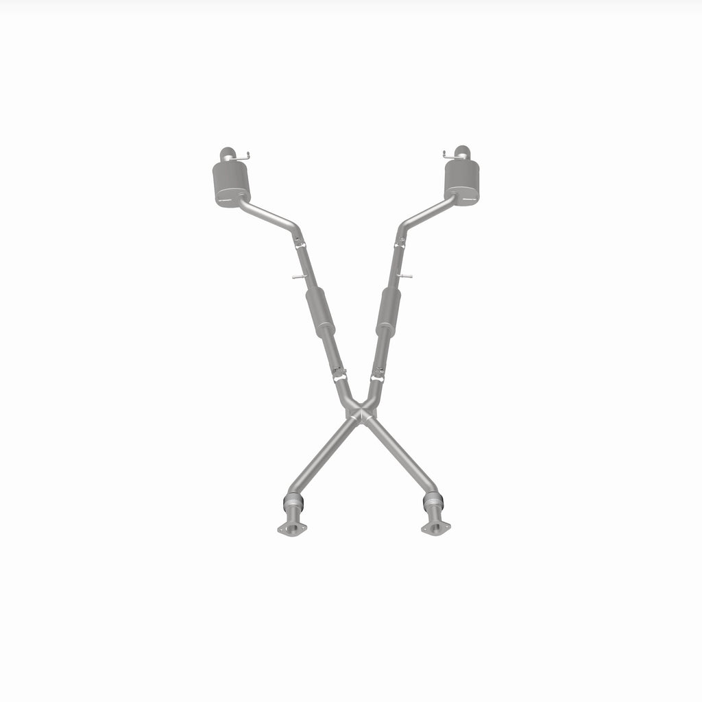 MagnaFlow Exhaust Products 16862 Street Series Polished Cat-Back System for Select INFINITI G35, INFINITI G37