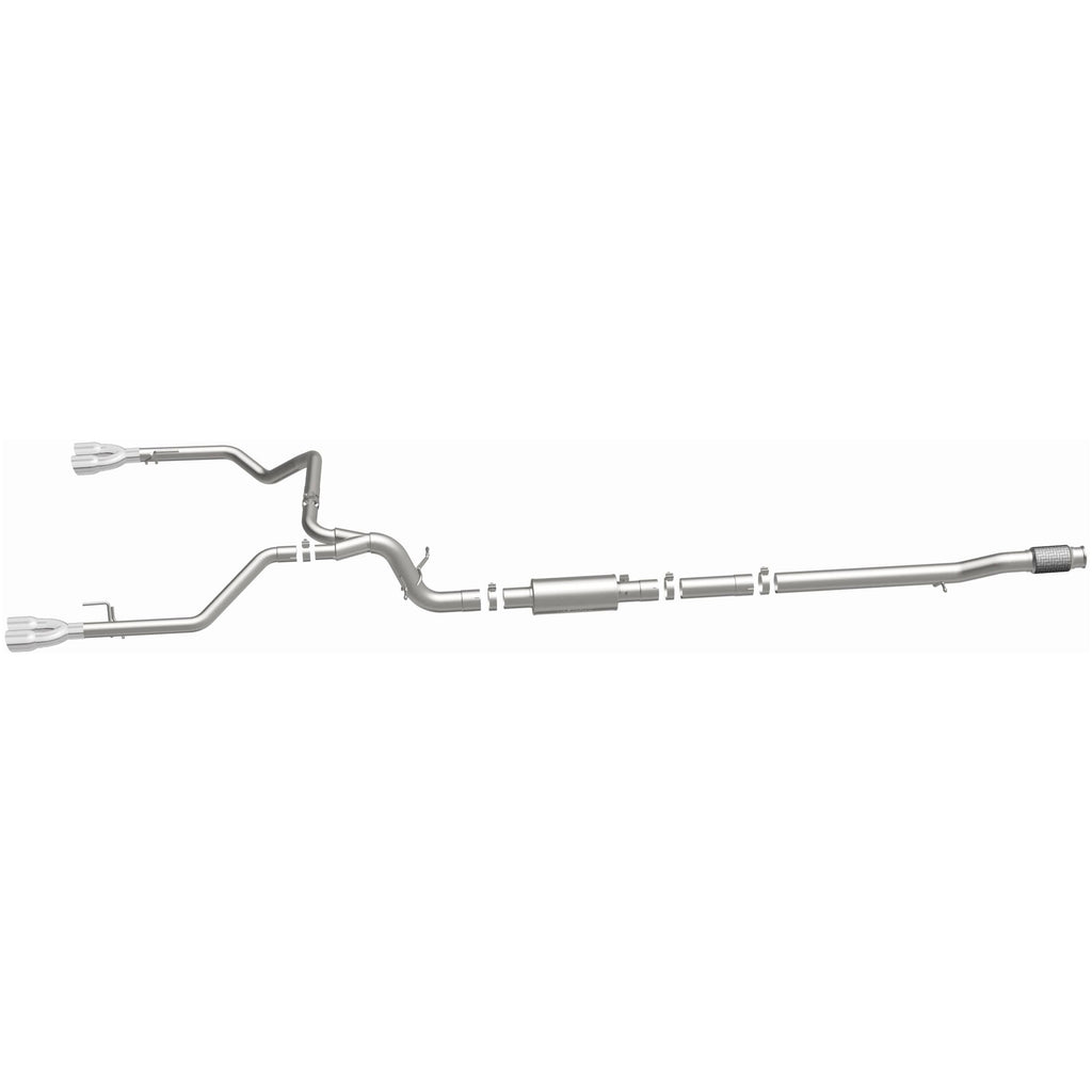 MagnaFlow Exhaust Products 19489 Street Series Polished Cat-Back System for Select Chevrolet Silverado 1500, Chevrolet Silverado LTD, GMC Sierra 1500, GMC Sierra Limited