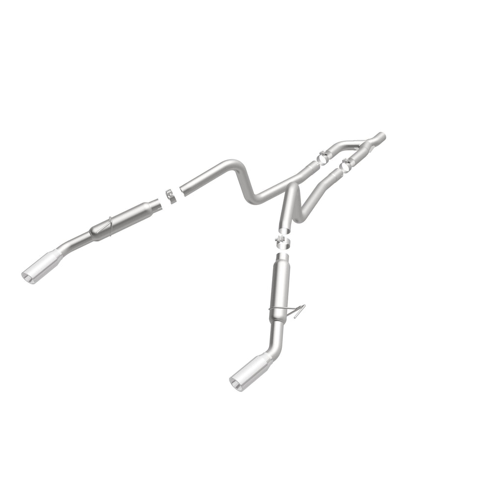 MagnaFlow Exhaust Products 16605 Competition Series Stainless 2.5 in Cat-Back for Select Ford Mustang