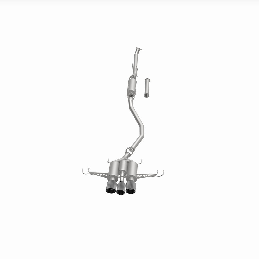 MagnaFlow Exhaust Products 19383 xMOD Series Carbon Fiber Tips Cat-Back System for Select Honda Civic
