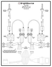 Load image into Gallery viewer, BrightSource 344149HA HID Kit; H9; High Beam; 6000K; Add-On Kit For PN[344145L]; - Truck Part Superstore