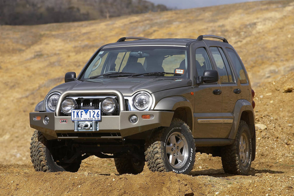 ARB 3450190B Winch Bumper for Select Jeep Liberty