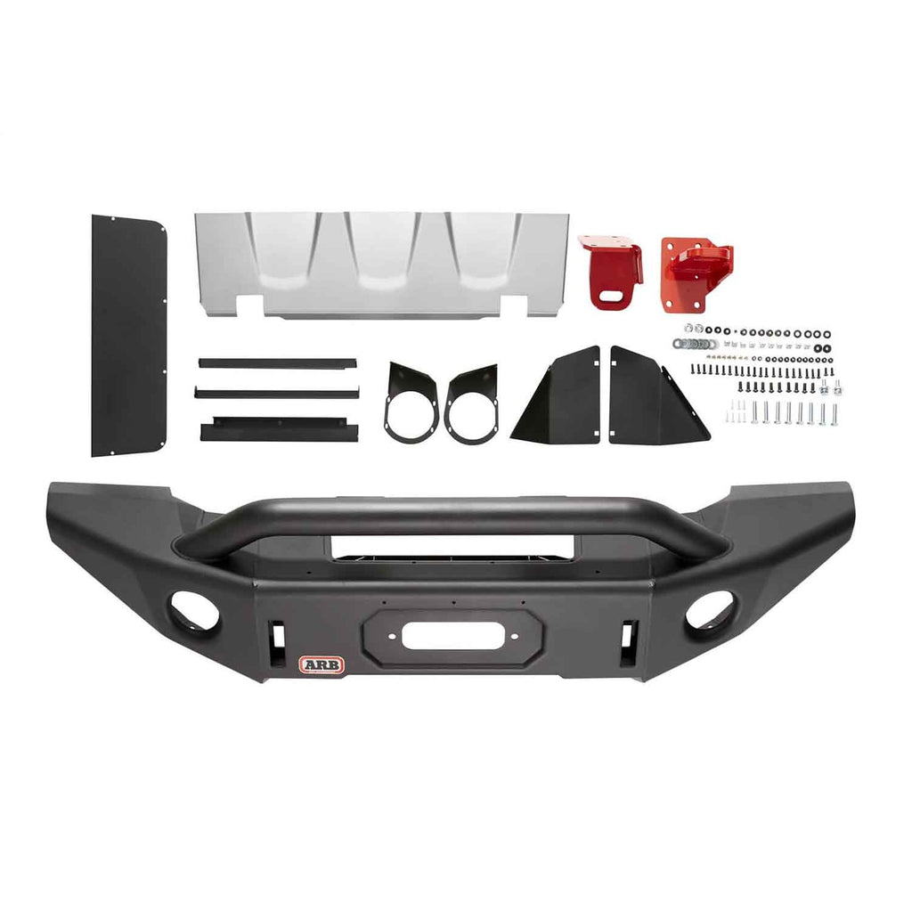 ARB 3450460 Bondi Winch Bumper for Select Jeep Gladiator, Jeep Wrangler