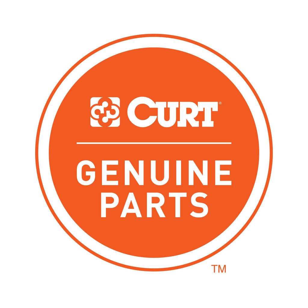 CURT 347635 12" Hybrid Threaded Oil Brake Hub Assembly with Installed Bearing Kit
