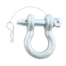 Load image into Gallery viewer, 34In-Quick-Disconnect-Dring-Shackle;-Locking-Pin;-4.75-Tons;-Zinc