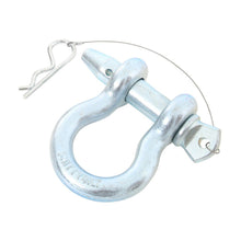 Load image into Gallery viewer, 34In-Quick-Disconnect-Dring-Shackle;-Locking-Pin;-4.75-Tons;-Zinc