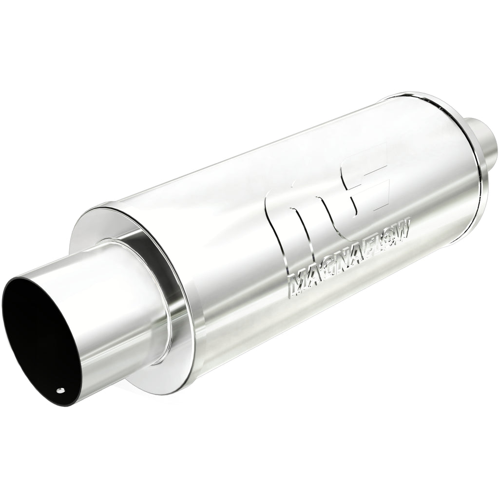 MagnaFlow Exhaust Products 14822 Straight-Through Performance Muffler; 2.25/4in. Center/Center; 6x14x6 Body