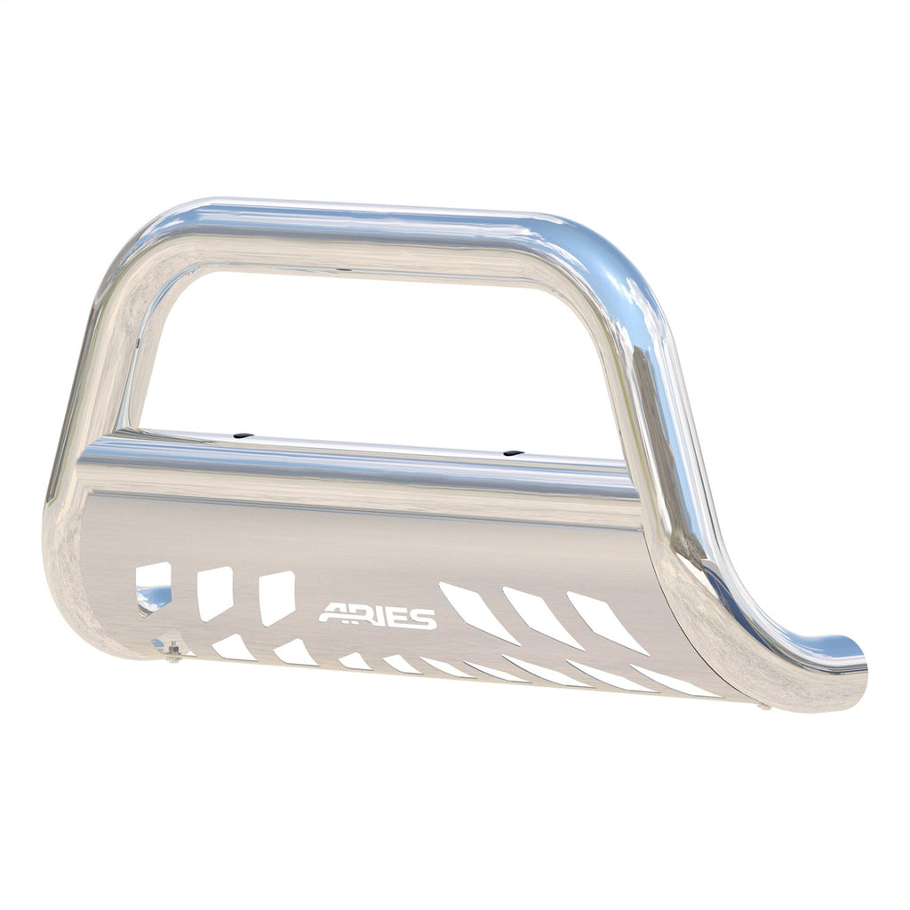 ARIES 35-3004 3in. Polished Stainless Bull Bar; Select Ford Expedition; F-150 - Truck Part Superstore