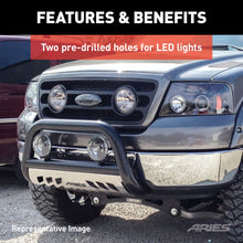 Load image into Gallery viewer, ARIES 35-3004 3in. Polished Stainless Bull Bar; Select Ford Expedition; F-150 - Truck Part Superstore