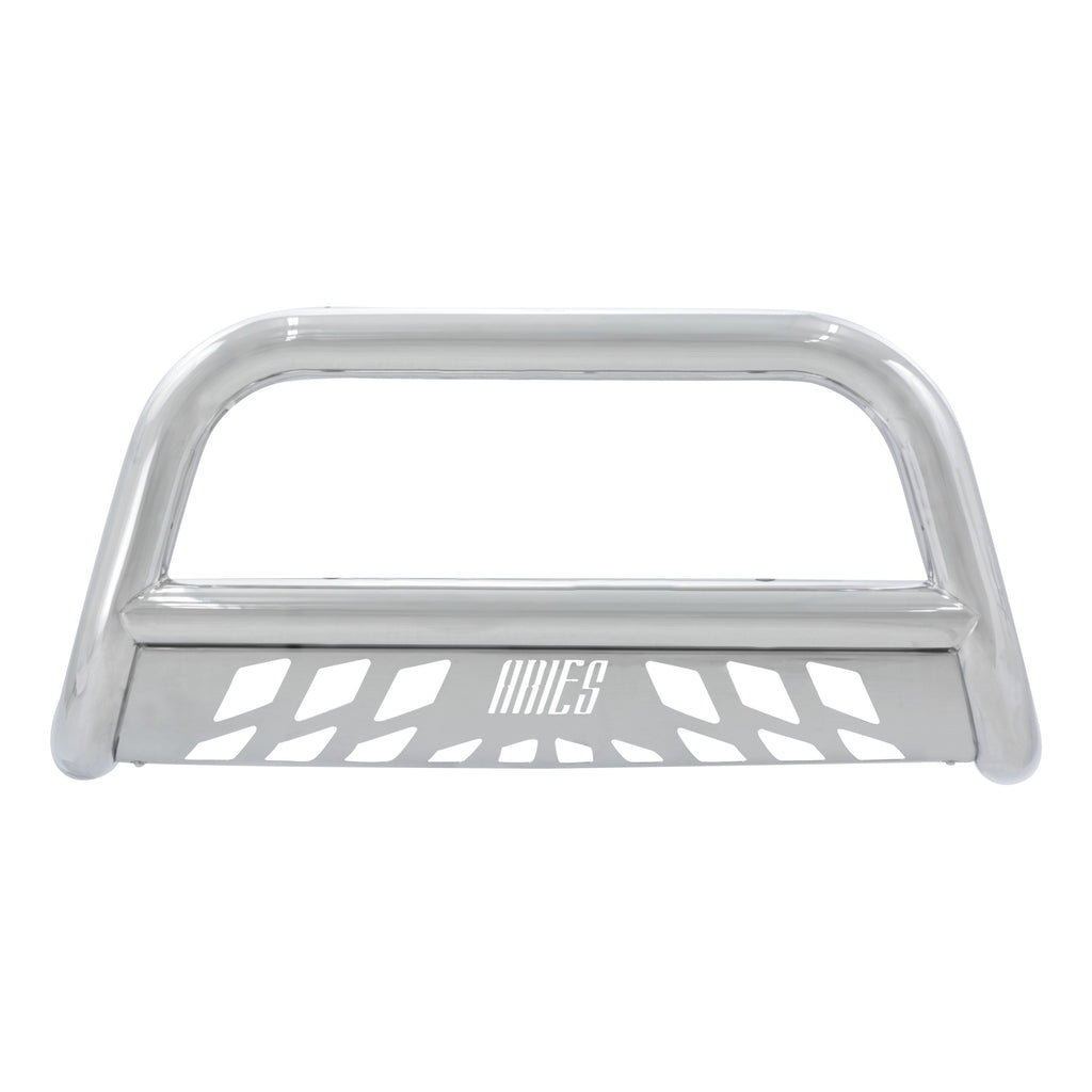 ARIES 35-4014 3in. Polished Stainless Bull Bar; Select Cadillac; Chevrolet; GMC - Truck Part Superstore