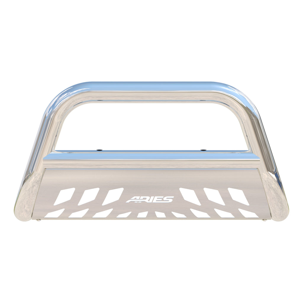 ARIES 35-5005 3" Polished Stainless Bull Bar, Select Dodge, Ram 1500 for Select Ram 1500