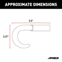 Load image into Gallery viewer, ARIES 35-5TOW Bull Bar Tow Hooks for Dodge, Ram Trucks