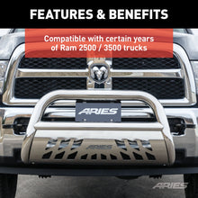 Load image into Gallery viewer, ARIES 35-5TOW Bull Bar Tow Hooks for Dodge, Ram Trucks