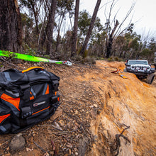 Load image into Gallery viewer, ~(35-Lbs.-20X12x12)~-Arb-Premium-Recovery-Kit;-Includes-Heavy-Duty-Pvc-Recovery-Bag-17-600Lbs-Snatch-Strap-Tree-Trunk-Protector-Winch-Extension-Strap-Shackles-Gloves-Snatch-Block-And-Recovery-Damper