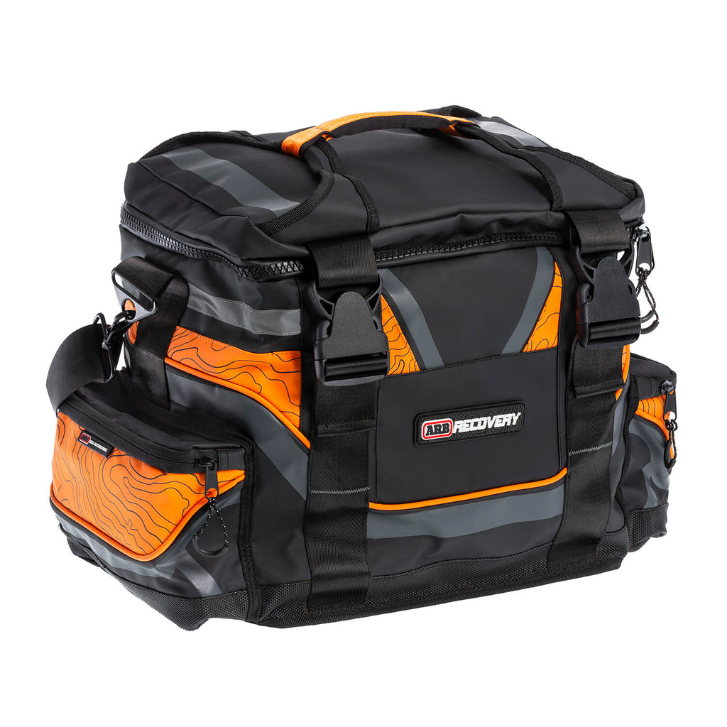 ~(35-Lbs.-20X12x12)~-Arb-Premium-Recovery-Kit;-Includes-Heavy-Duty-Pvc-Recovery-Bag-17-600Lbs-Snatch-Strap-Tree-Trunk-Protector-Winch-Extension-Strap-Shackles-Gloves-Snatch-Block-And-Recovery-Damper