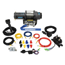 Load image into Gallery viewer, 3500-Lbs-12V-Dc-732-In-X-32-Ft-Steel-Rope-Terra-3500-Winch---Gray-Wrinkle