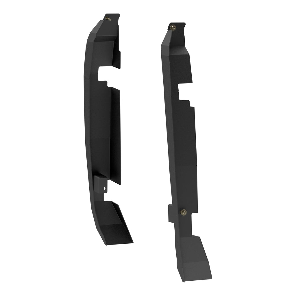 ARIES 3500250 Tube   Door Hinge Covers for Ford Bronco 2-Door - 2-Piece Set for Select Ford Bronco