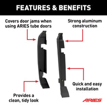 Load image into Gallery viewer, ARIES 3500250 Tube   Door Hinge Covers for Ford Bronco 2-Door - 2-Piece Set for Select Ford Bronco
