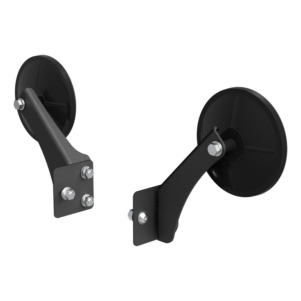 ARIES 3500300 Offroad Jeep Wrangler Tube Door Mirrors (2-Pack) for Select Jeep Wrangler