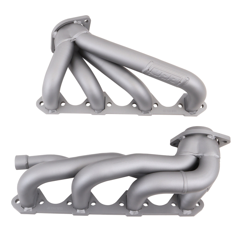 BBK Performance Parts 3511 1987-1995 FORD F150 351W 1-5/8 SHORTY EXHAUST HEADERS (TITANIUM CERAMIC) for Select Ford F-150