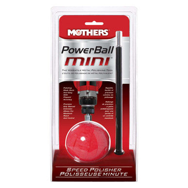 Mothers 35141 Powerball Mini Metal Polishing Tool With Extension