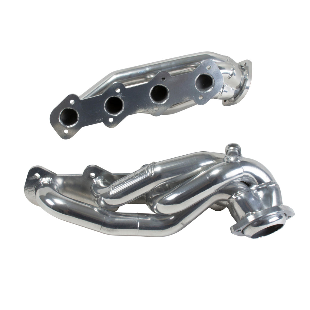 BBK Performance Parts 35180 99-03 FORD F150 97-02 FORD EXP 5.4L 1-5/8 SHORTY HEADERS (POL SILVER CERAMIC) for Select Ford Excursion, Ford Expedition, Ford F-150