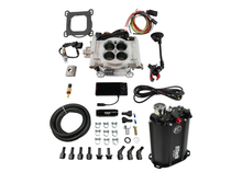 Load image into Gallery viewer, FiTech Fuel Injection 35201 Go EFI 4 600 HP Bright Aluminum EFI System Master Kit