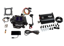Load image into Gallery viewer, FiTech Fuel Injection 35208 Mean Street 800 HP Matte Black EFI System Master Kit