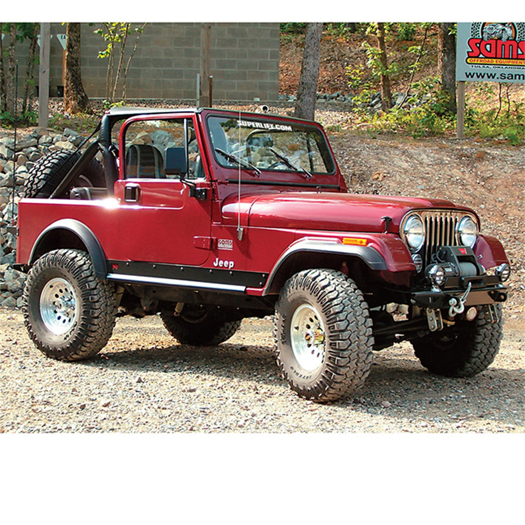 Superlift K715 4in. Lift Kit-76-81 Jeep CJ5/CJ7/CJ8-w/SL Shocks for Select Jeep CJ5, Jeep CJ7, Jeep Wagoneer