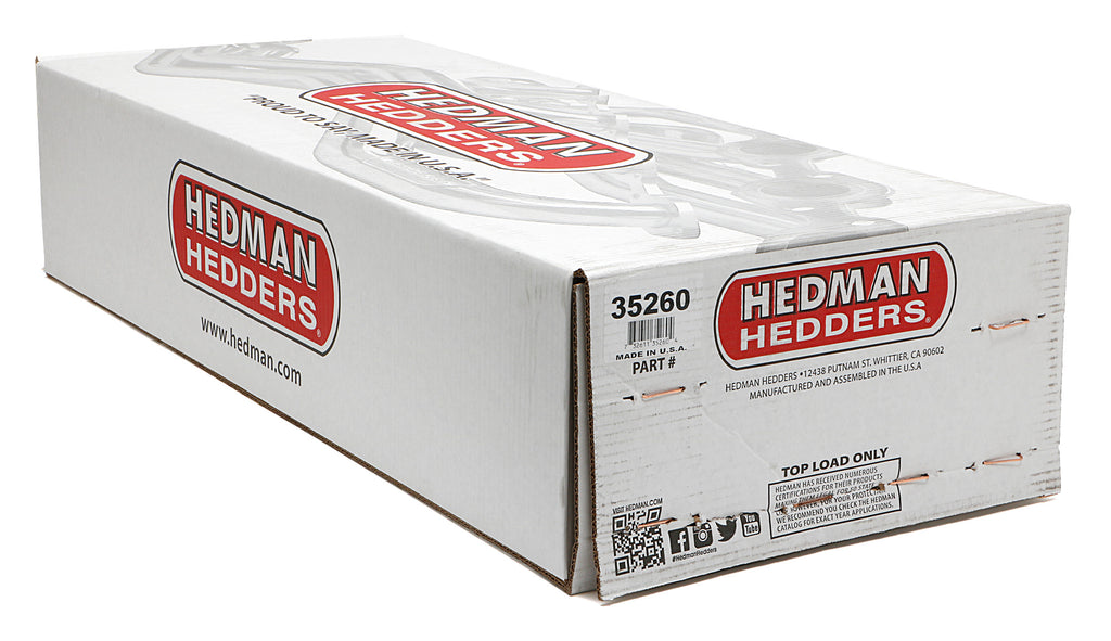 Hedman Hedders 35260 Uncoated Long-Tube Headers For 1964-72 GTO, LeMans w/ Pontiac V8 for Select Pontiac GTO, Pontiac LeMans, Pontiac Tempest