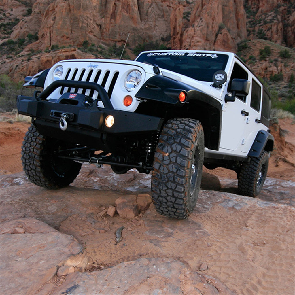Superlift K928FX 4in. Lift Kit-07-18 Wrangler JK-4-door-w/FOX 2.0 Reservoir Shocks for Select Jeep Wrangler, Jeep Wrangler JK