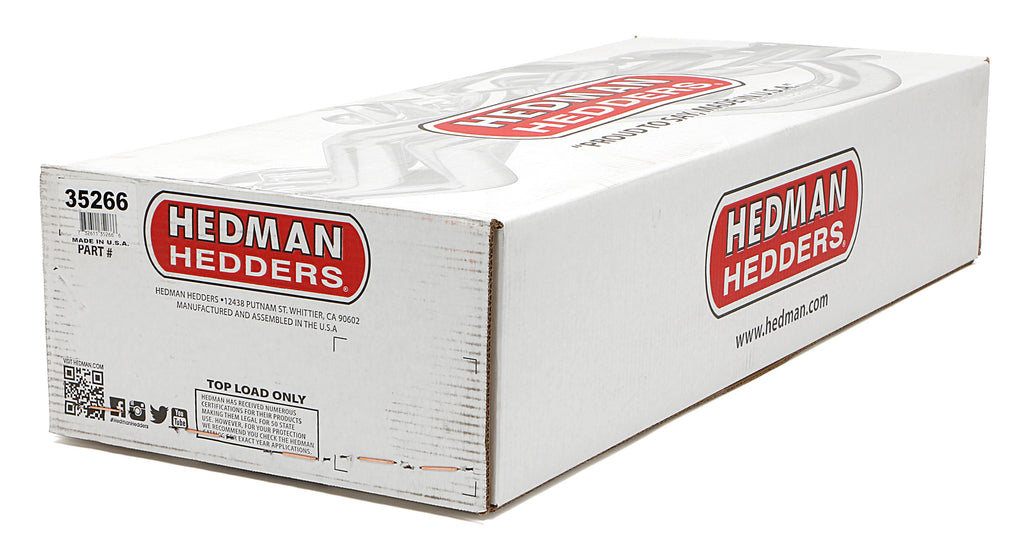 Hedman Hedders 35266 Silver Long-Tube Headers For 1964-72 Pontiac GTO, LeMans, Tempest w/ Pontiac V8 for Select Pontiac GTO, Pontiac LeMans, Pontiac Tempest