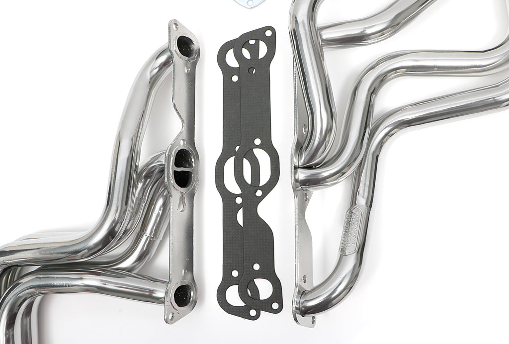 Hedman Hedders 35266 Silver Long-Tube Headers For 1964-72 Pontiac GTO, LeMans, Tempest w/ Pontiac V8 for Select Pontiac GTO, Pontiac LeMans, Pontiac Tempest