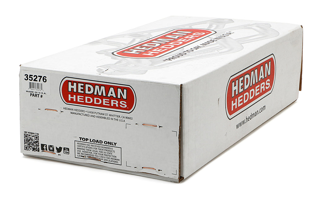 Hedman Hedders 35276 Silver 1-3/4 in. Long-Tube Headers For 1967-69 Pontiac Firebird with 326-455 V8 for Select Pontiac Firebird
