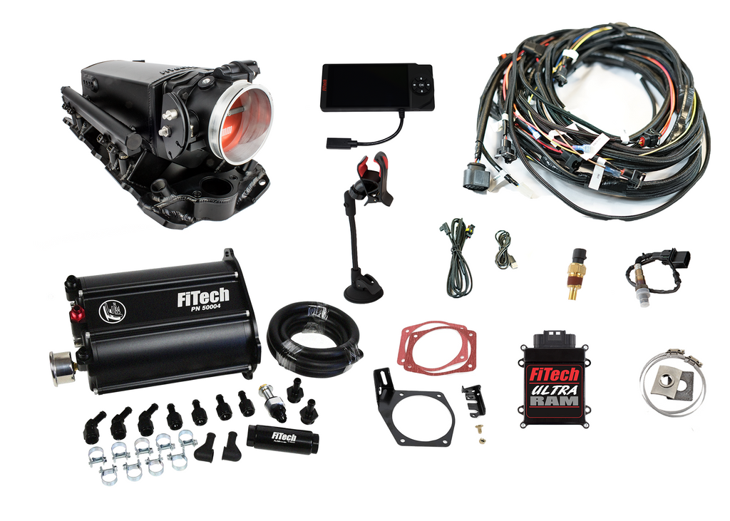 FiTech Fuel Injection 35301 Ultra Ram 650 HP Chevy Small Block EFI System