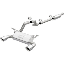 Load image into Gallery viewer, MagnaFlow Exhaust Products 19438 Street Series Polished Cat-Back System for Select Jeep Wrangler
