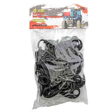Erickson Straps & Tie Downs 01014 28" x 28" Bungey Cargo Net W/ 12 Hooks