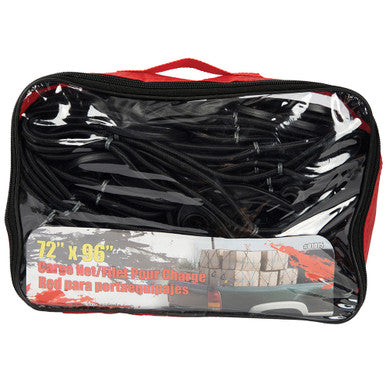 Erickson Straps & Tie Downs 01015 72" x 96" Cargo Net / 32 Hooks W/ Storage Bag